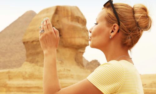 The Sphinx - Cairo and Giza Pyramids from Makadi by flight and return by bus - Tours from Hurghada