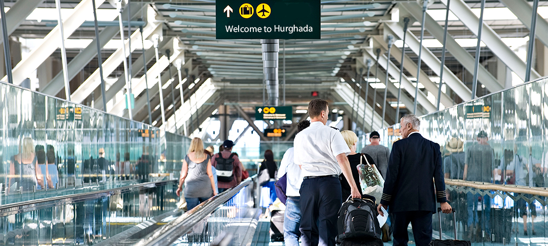 Arrival to Hurghada Airport