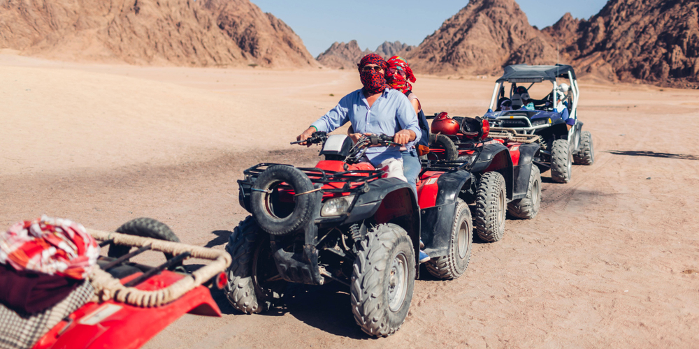 Morning Safari Trip from El Gouna by Quad Bike