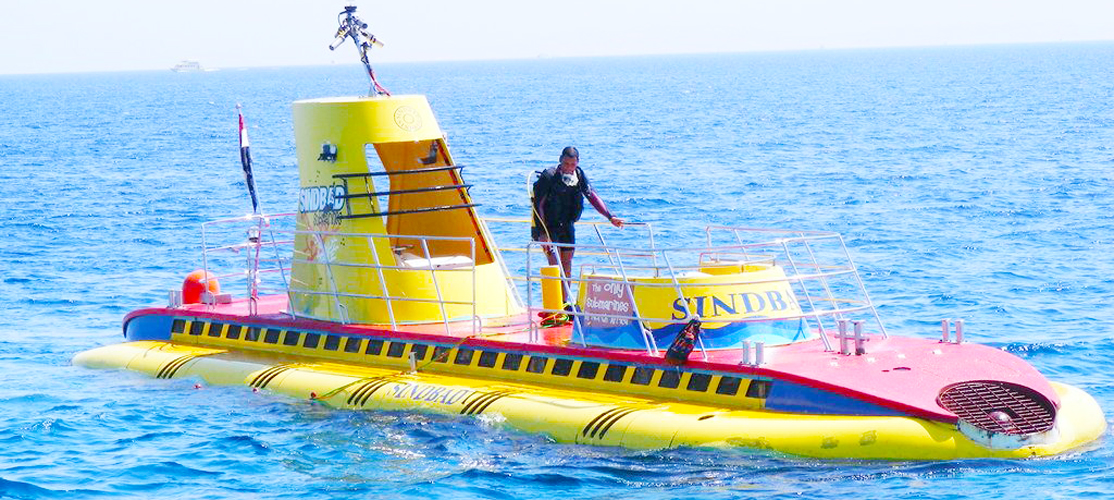 Sindbad Submarine El Gouna - Tours from Hurghada
