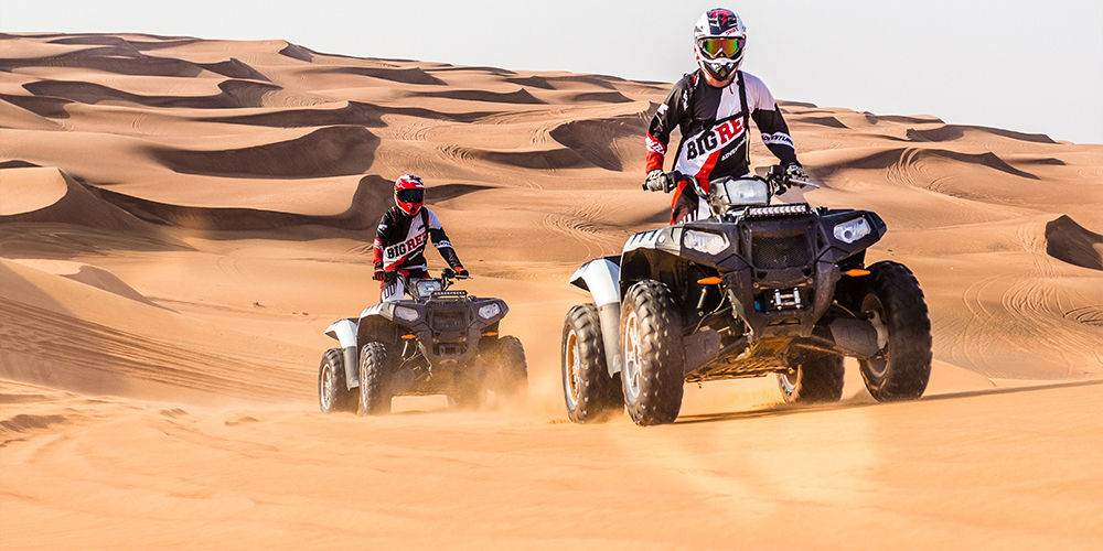 Sunset Desert Safari By Quad Bike From Soma Bay