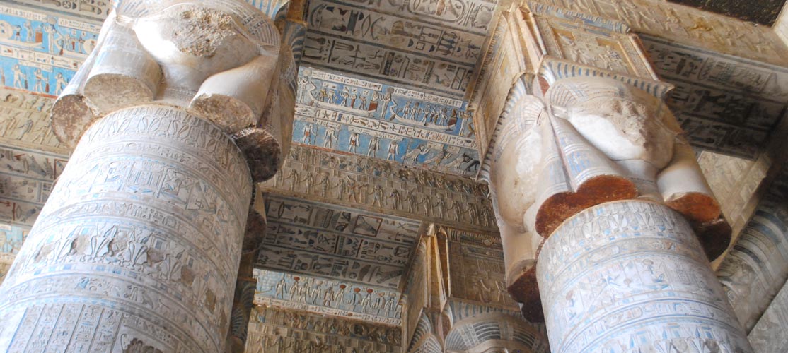Inside Dendera Temple -Dendera Tour from Port Ghalib - Tours from Hurghada