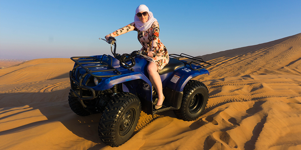 Sunset Quad Bike Desert Safari From Port Ghalib