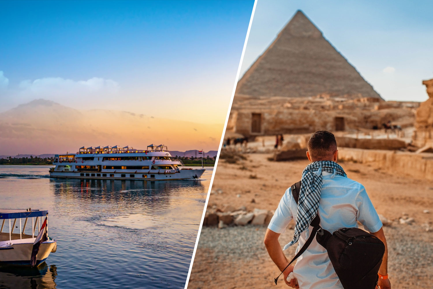 4 Days Cairo & Nile River Cruise From Hurghada